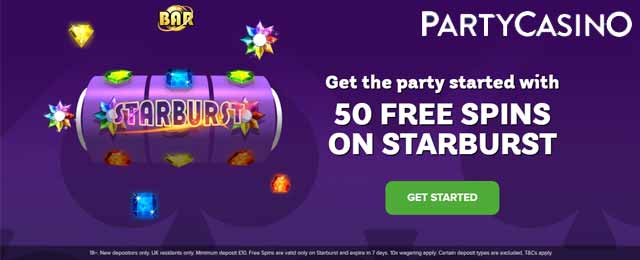 50 free spins